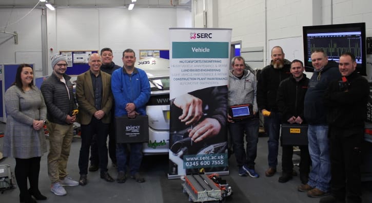 South Eastern Regional College (SERC) have launched a new Level 4 in the Diagnostics, Testing and Repair of Electrical/Hybrid Vehicles and Components which is set to gear local car mechanics and technicians to meet the needs of a changing industry.